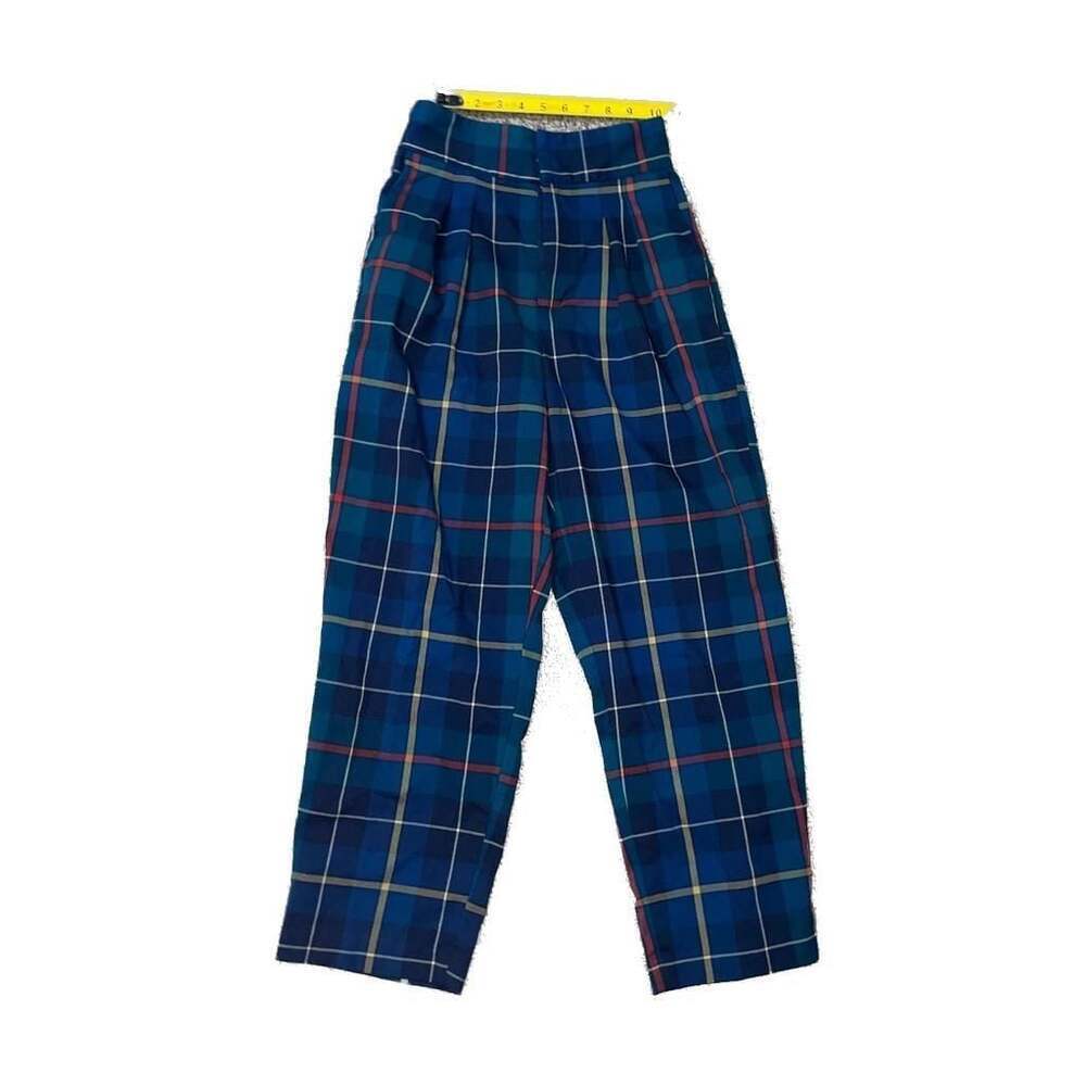 UO Paige Pleated Cropped Straight Leg Trouser Pant